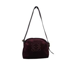 Loewe suede crossbody bag
